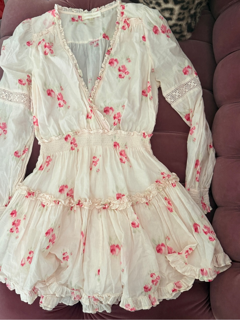 LoveShackFancy Spruce Dress Mini Dress